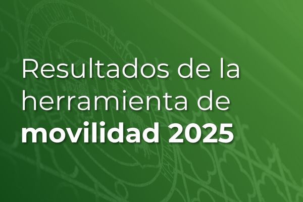 Resultados de la herramienta de movilidad 2025